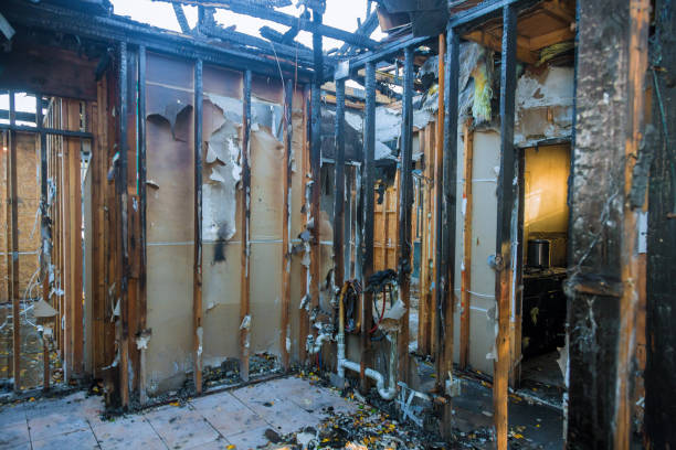 Professional Fire Damage Removal technician working in St. Augustine, FL